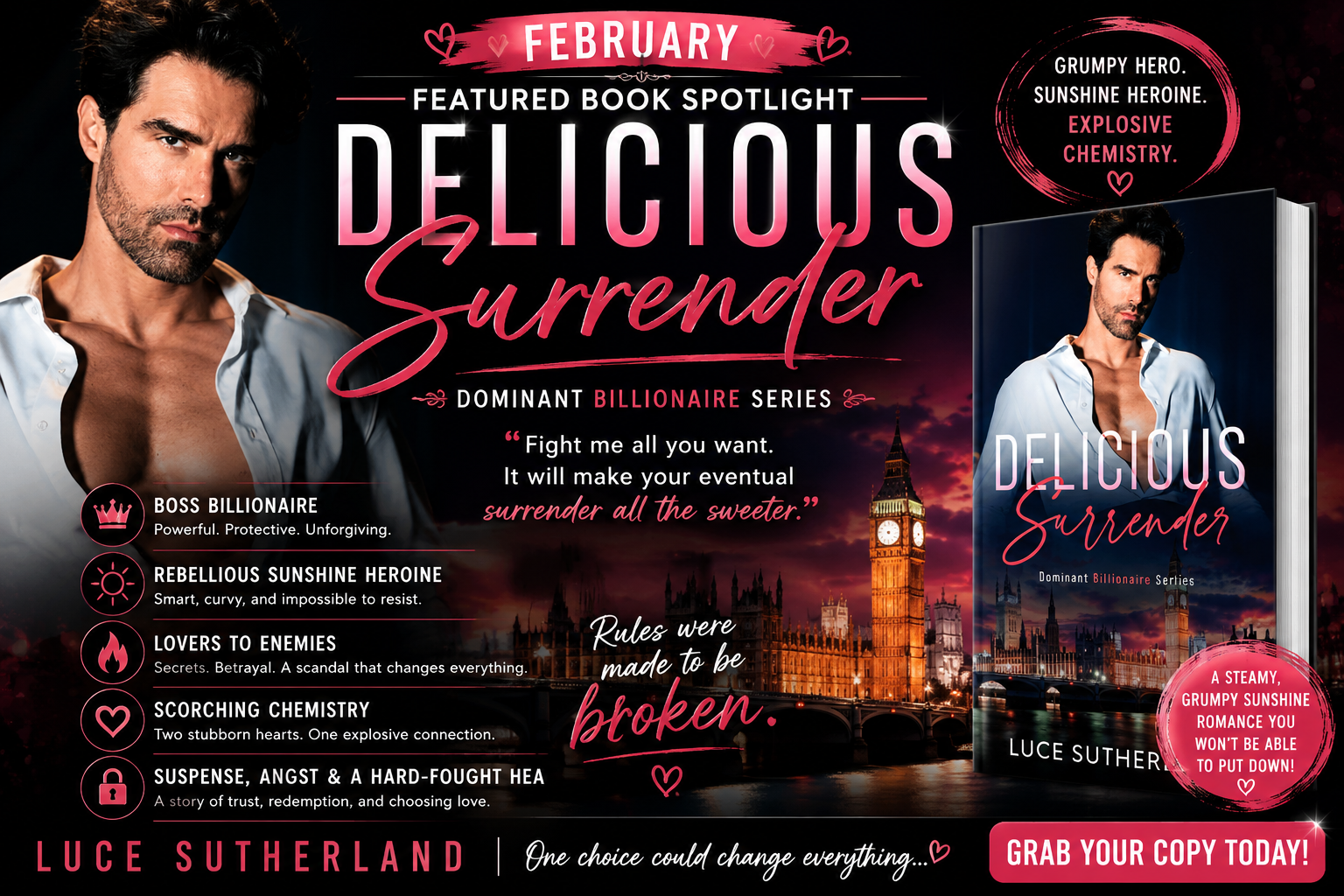 Featured book spotlight — Delicious Surrender