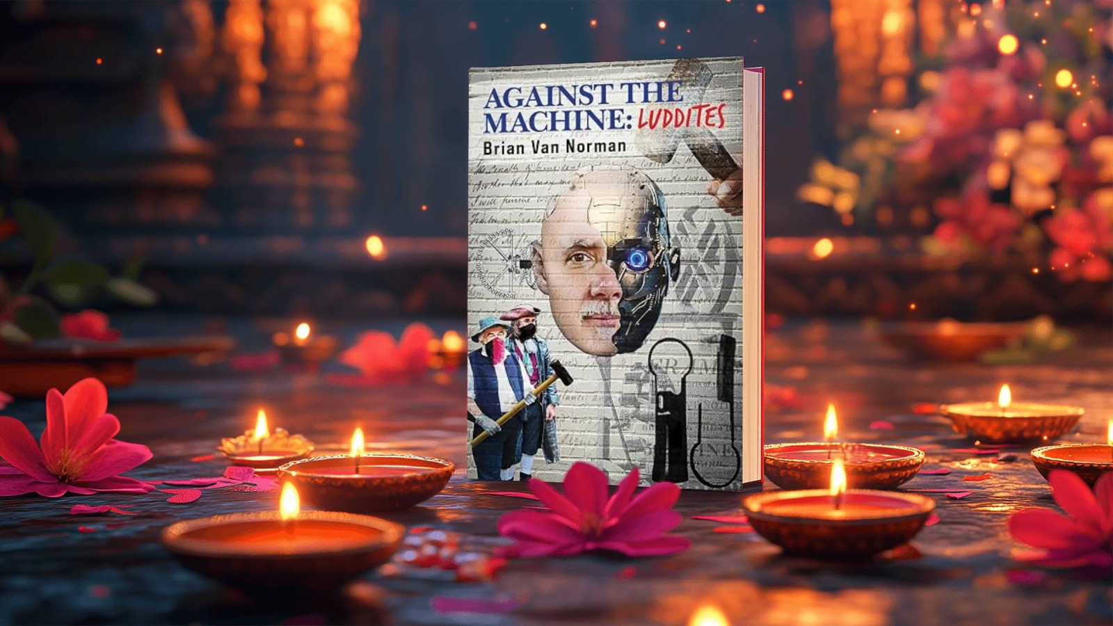 Festival-of-lights promotional render of the hardcover edition